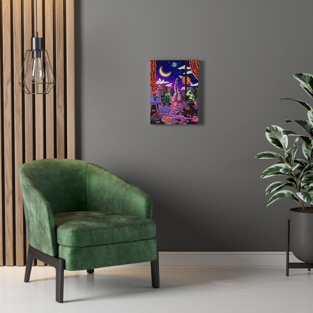 "Girl Lemme Tell You" Canvas Print