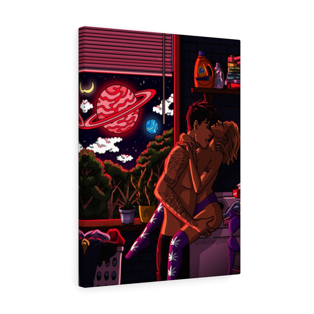 "Doing Laundry" Canvas Print