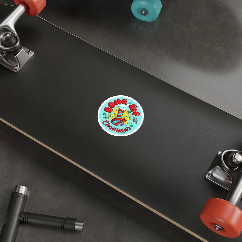 Bong Rip Champion Sticker