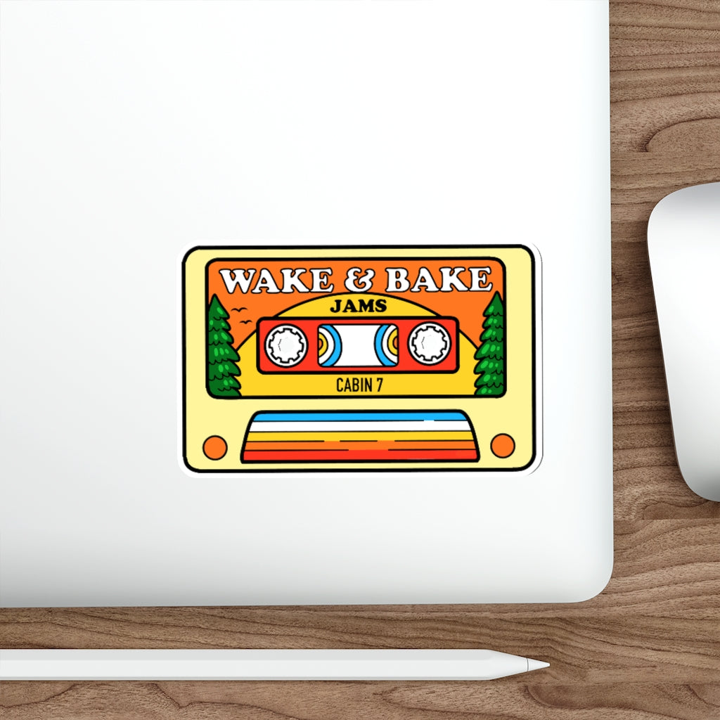 Wake & Bake Jams Sticker