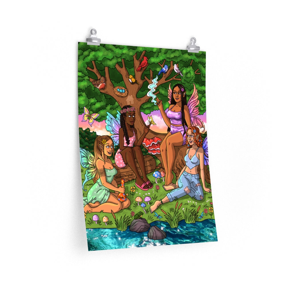 "Fae Folk" Poster Print