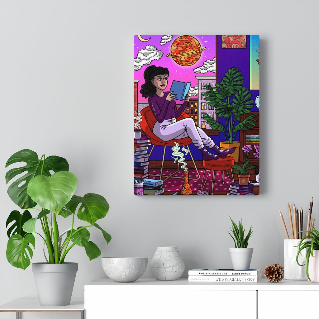 "Reading Nook" Canvas Print