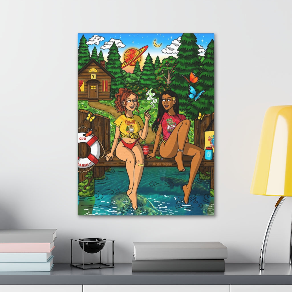 "July" Canvas Print