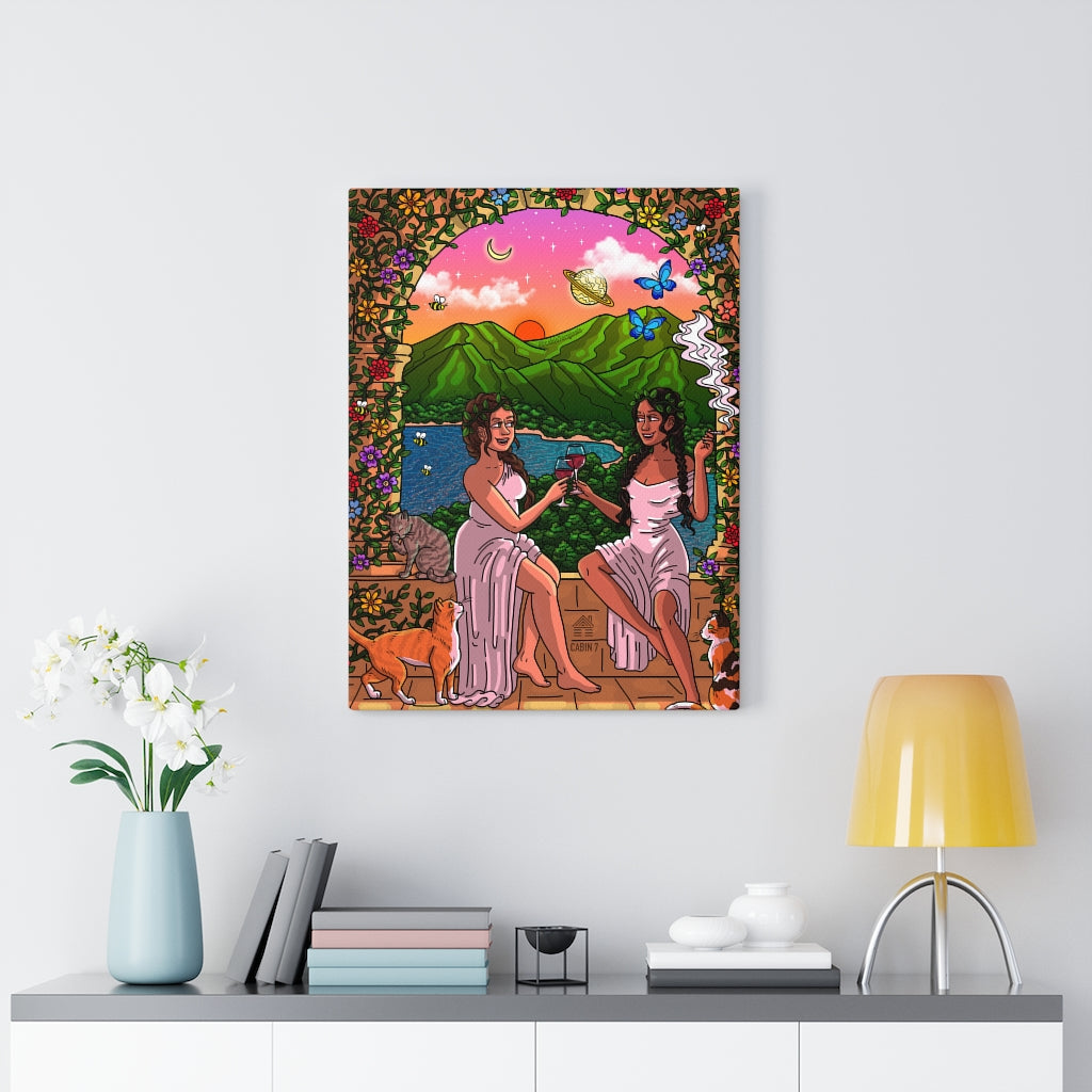 "Mediterranean" Canvas Print