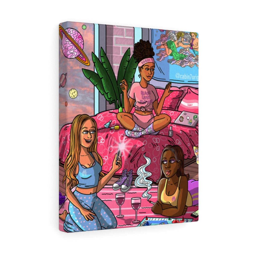 "Girls' Night" Canvas Print