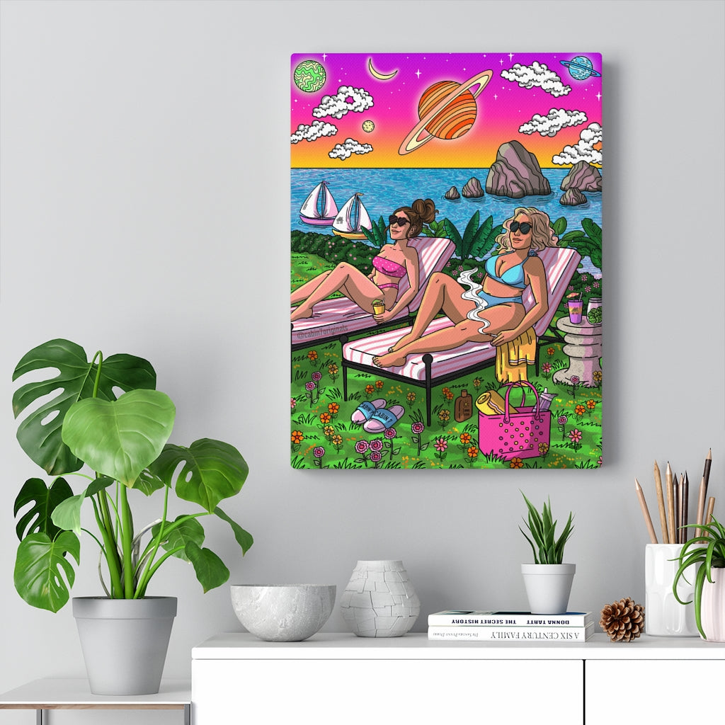 "Sunkissed" Canvas Print