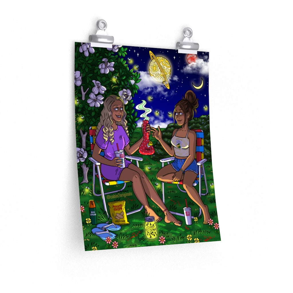 "Lightning Bugs" Poster Print