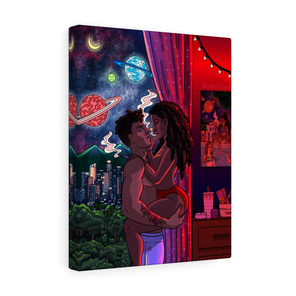 "Ladera Heights" Canvas Print