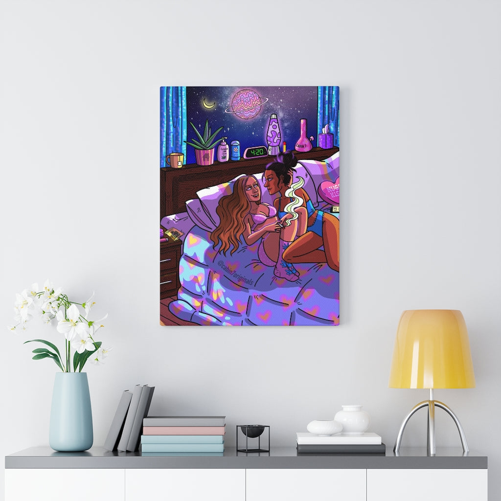 "High On You" Canvas Print