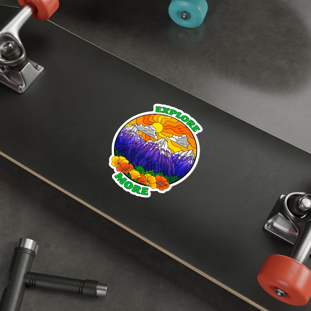Explore More Sticker