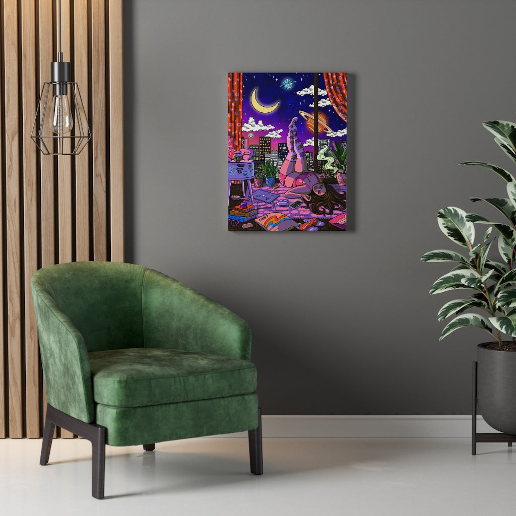 "Girl Lemme Tell You" Canvas Print