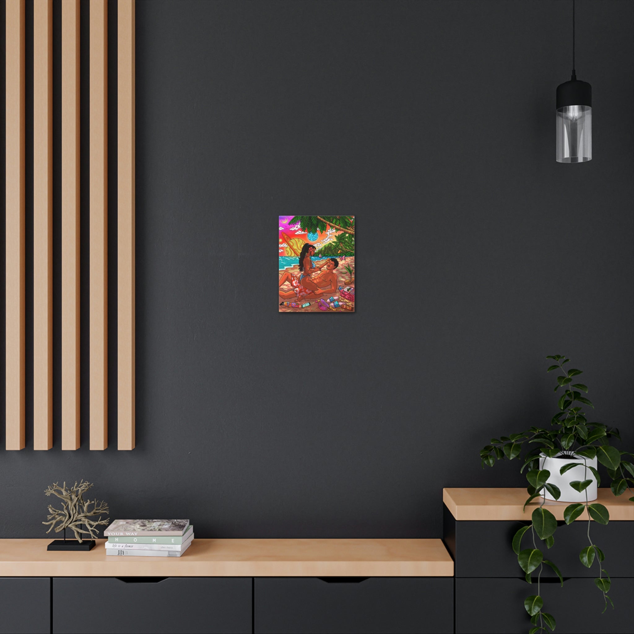"Heatwaves" Canvas Print