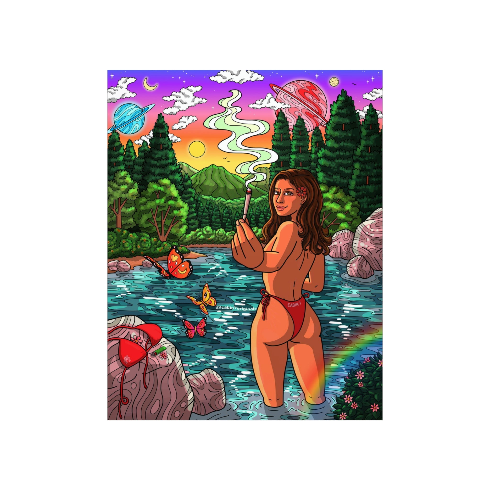 "Sunset Sherbet" Poster Print