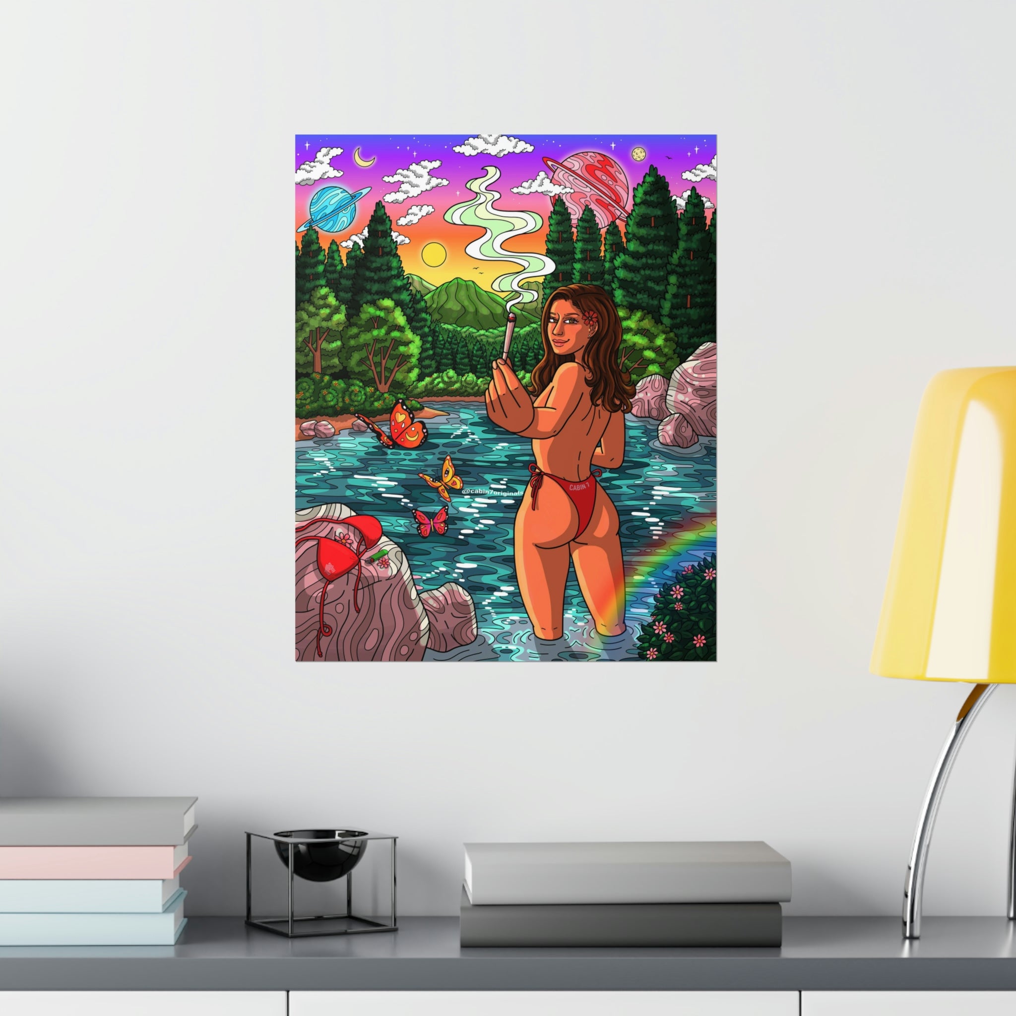 "Sunset Sherbet" Poster Print