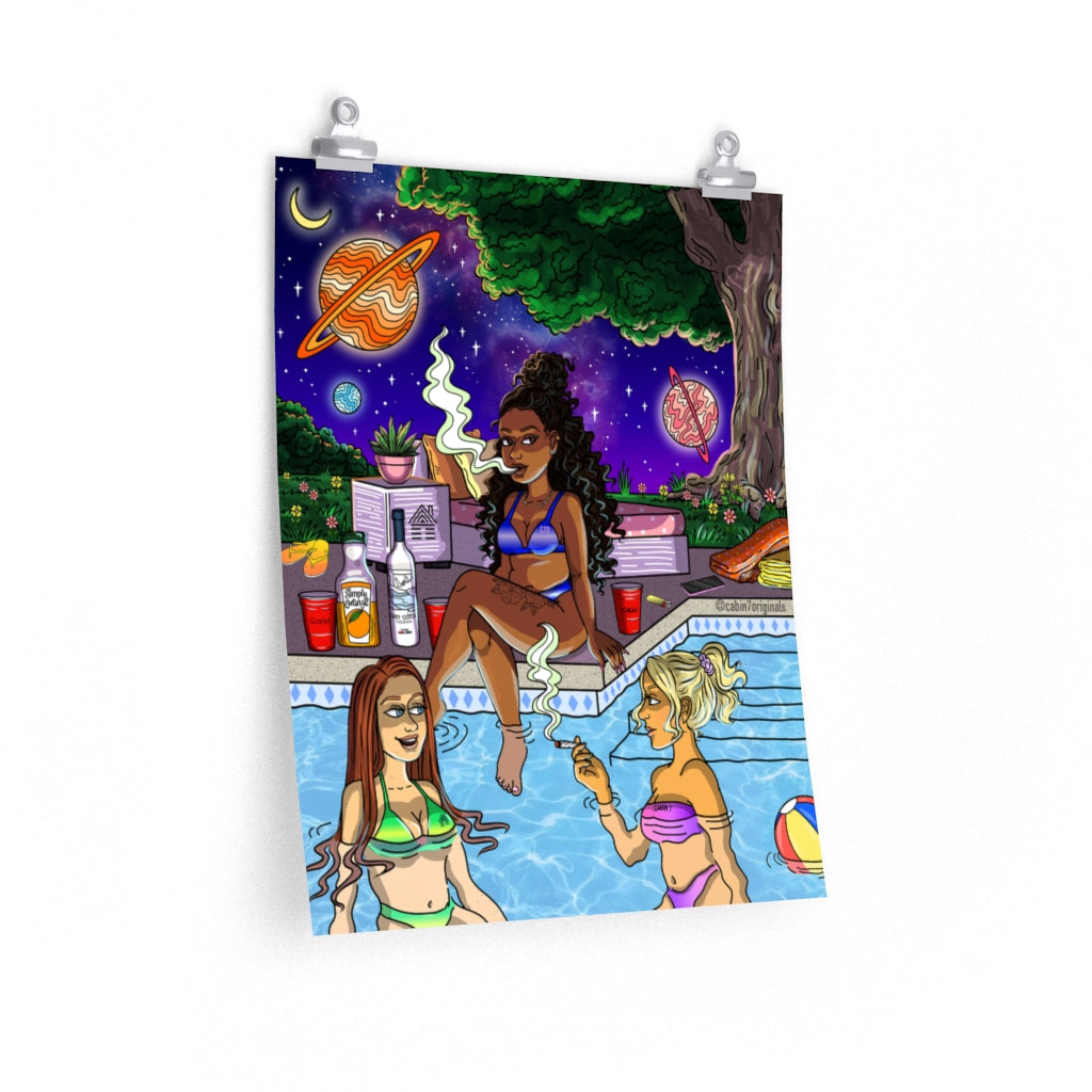"Midsummer's Night" Poster Print