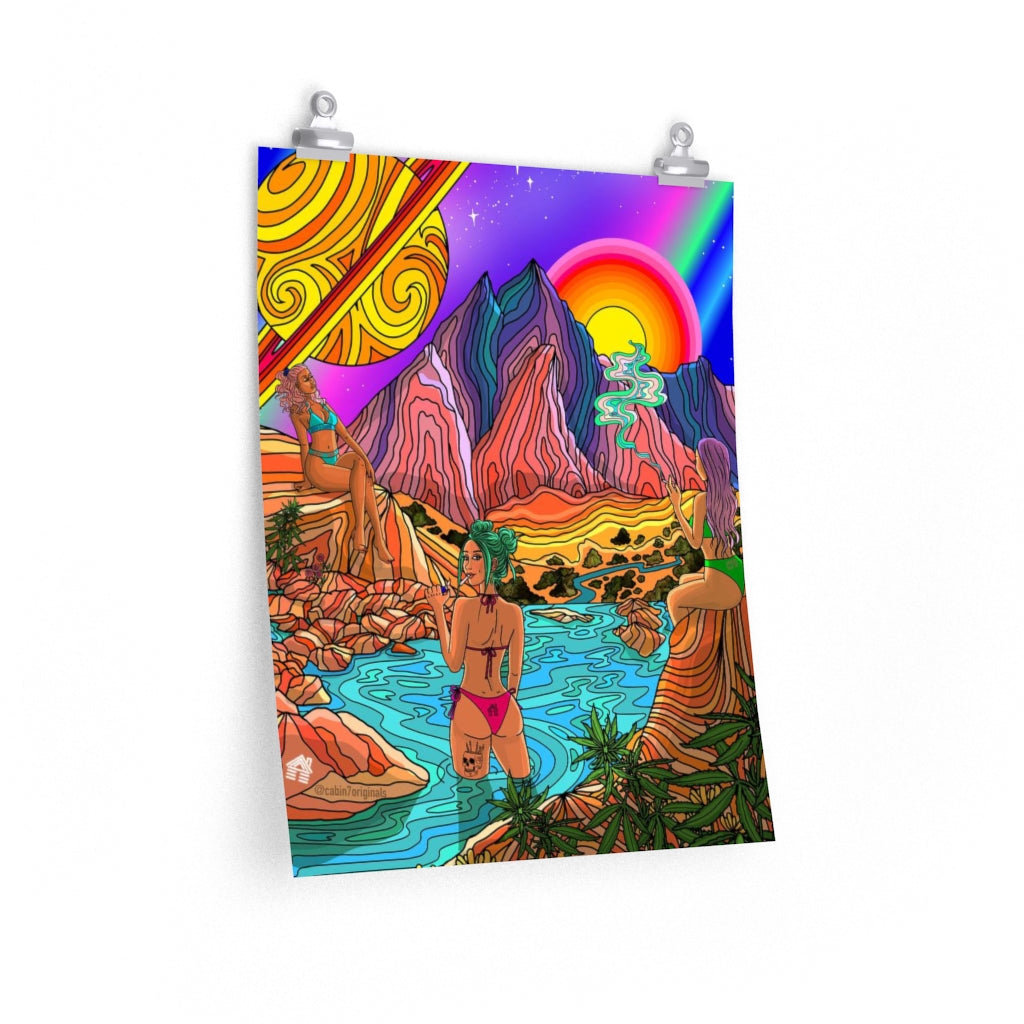 "Paradise Canyon" Poster Print
