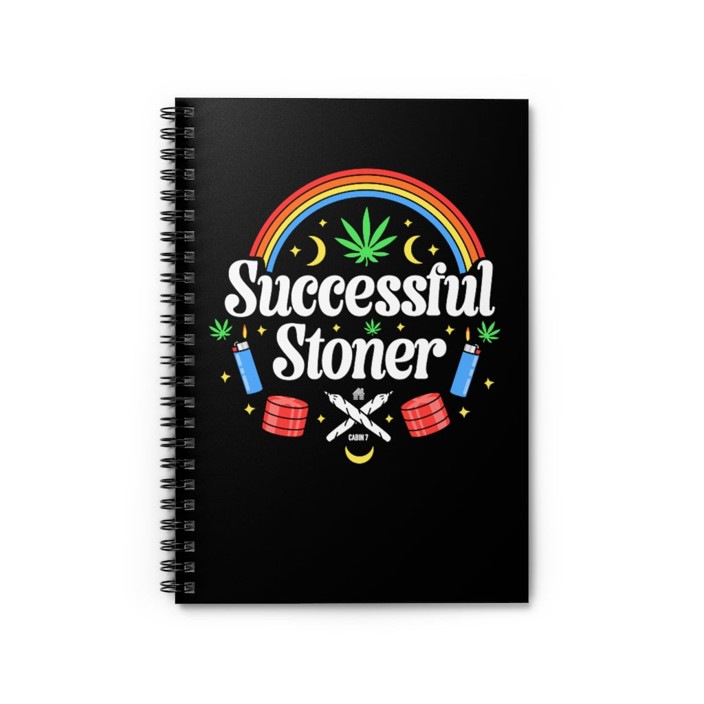 Successful Stoner Spiral Notebook