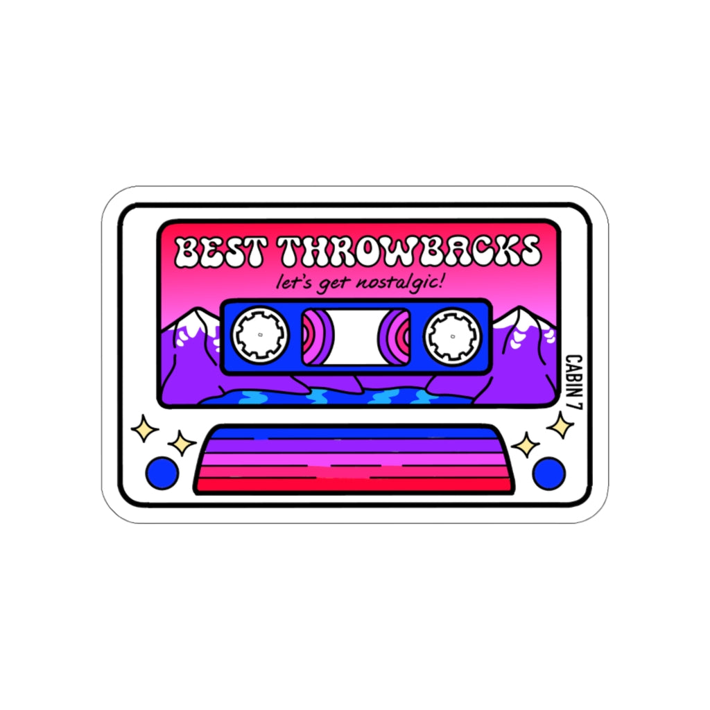 Best Throwbacks Sticker