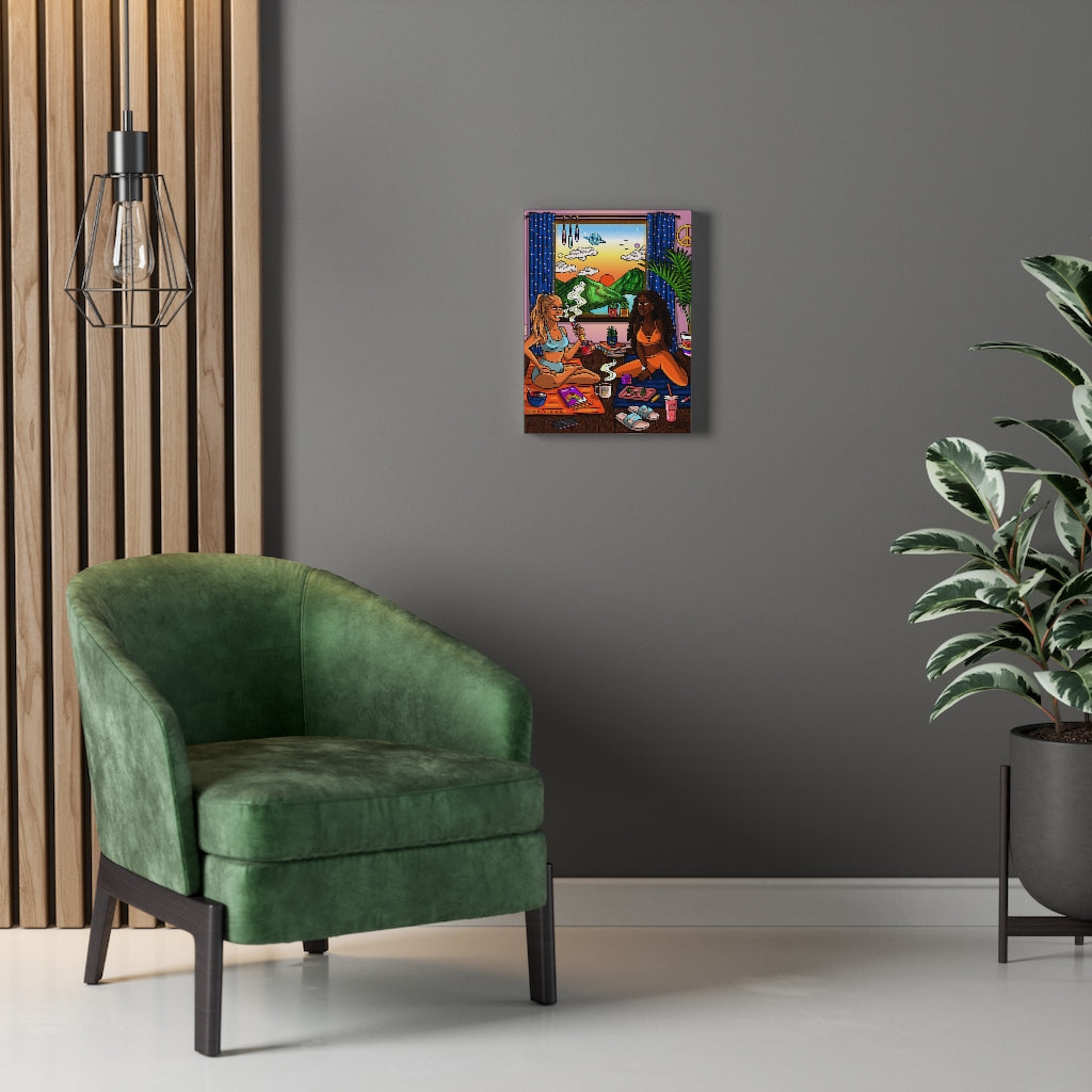 "Sunrise Sesh" Canvas Print