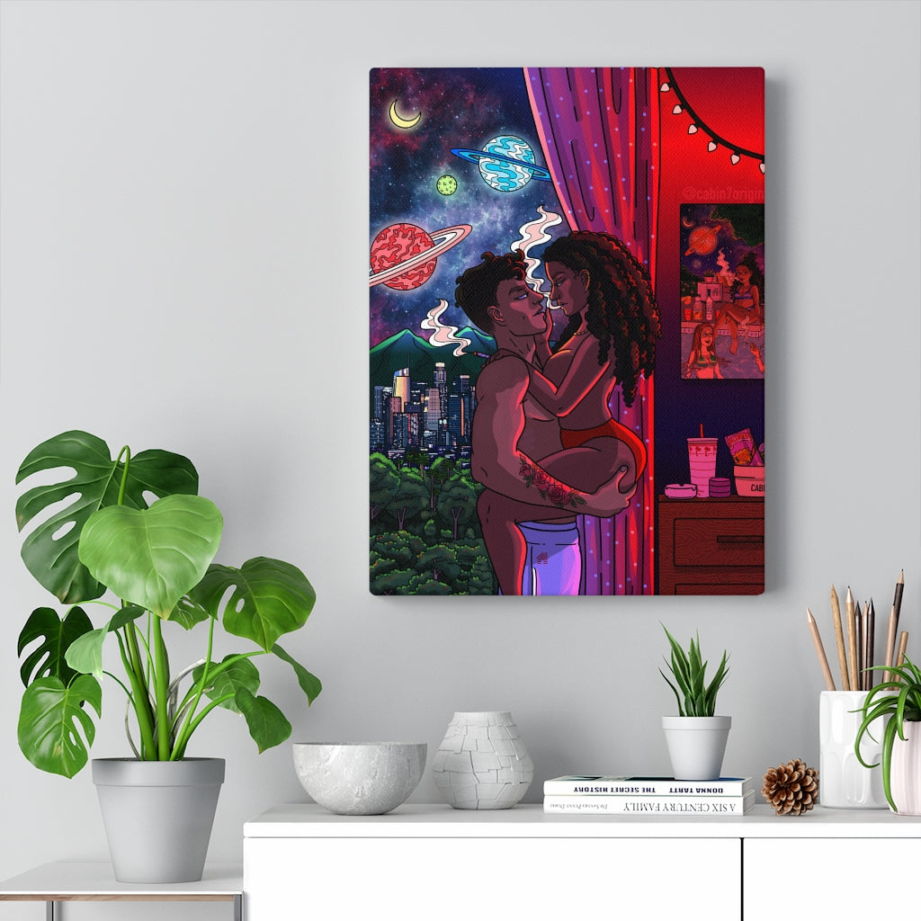 "Ladera Heights" Canvas Print