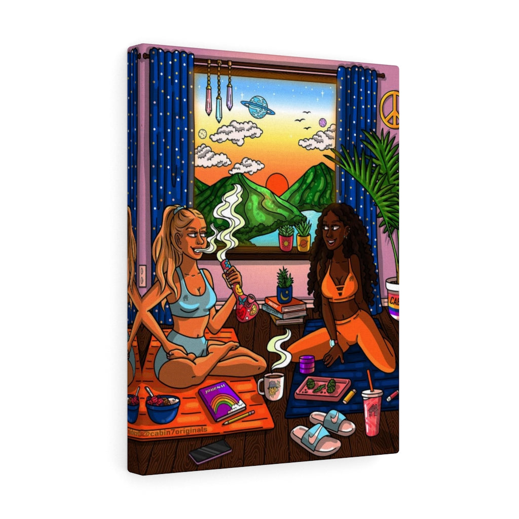 "Sunrise Sesh" Canvas Print