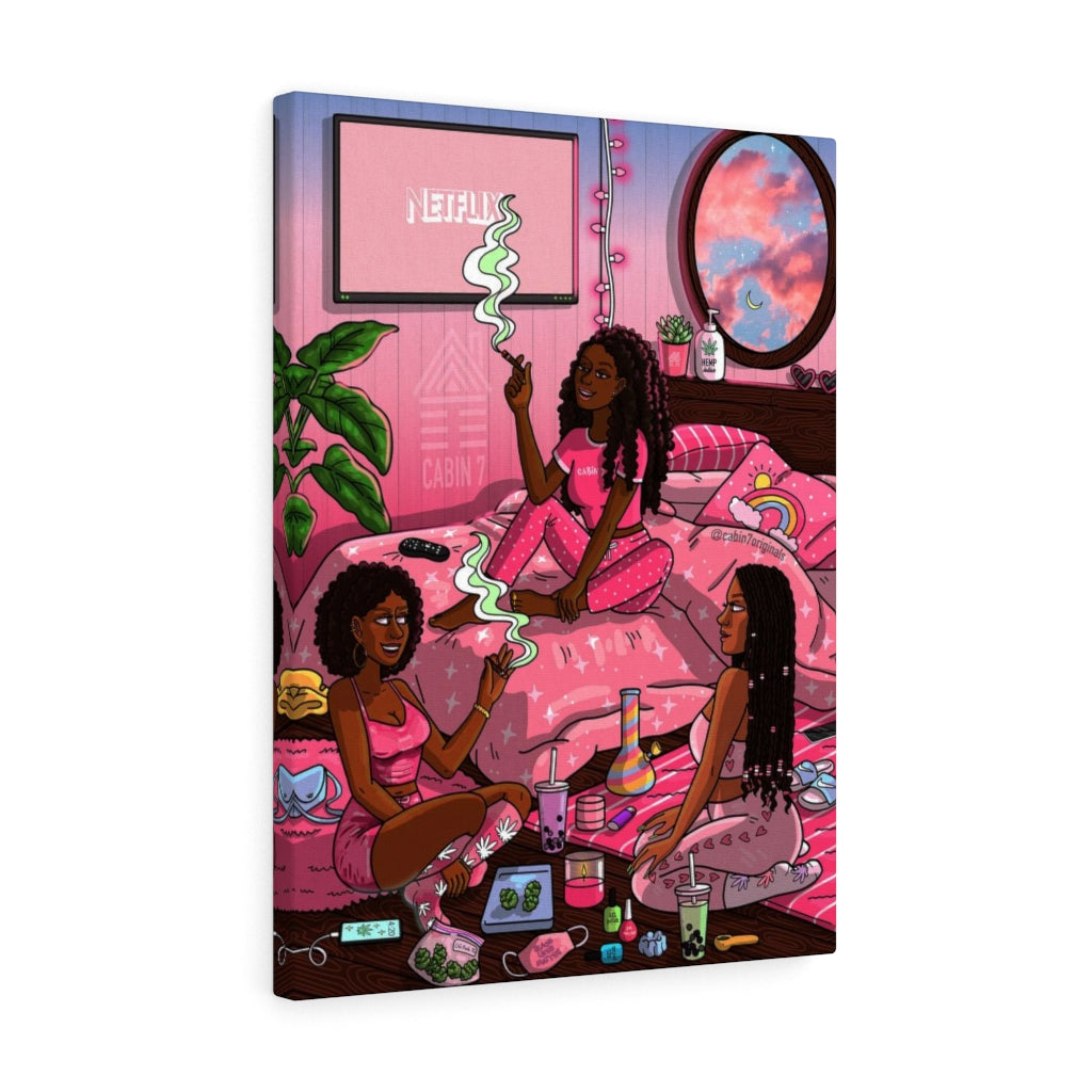 "Strawberry Candy" Canvas Print