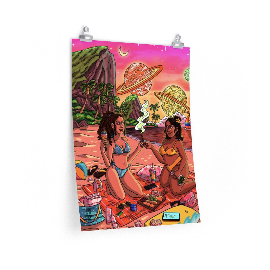 "Just Beachy" Poster Print
