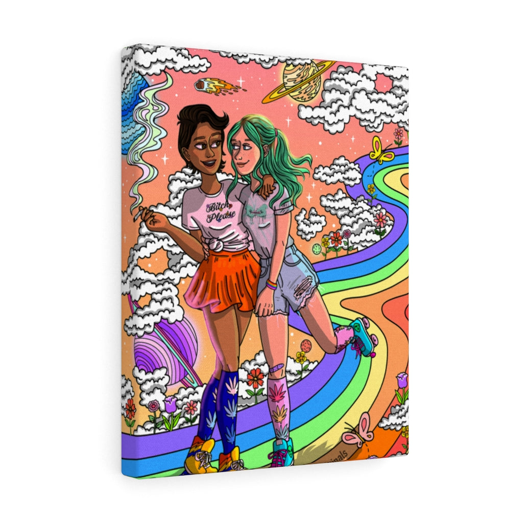 "Rainbows" Canvas Print