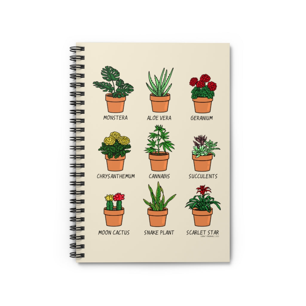 Pot Head Spiral Notebook