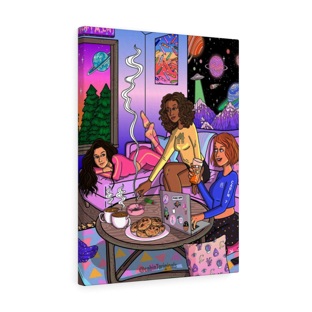 "Hangout" Canvas Print