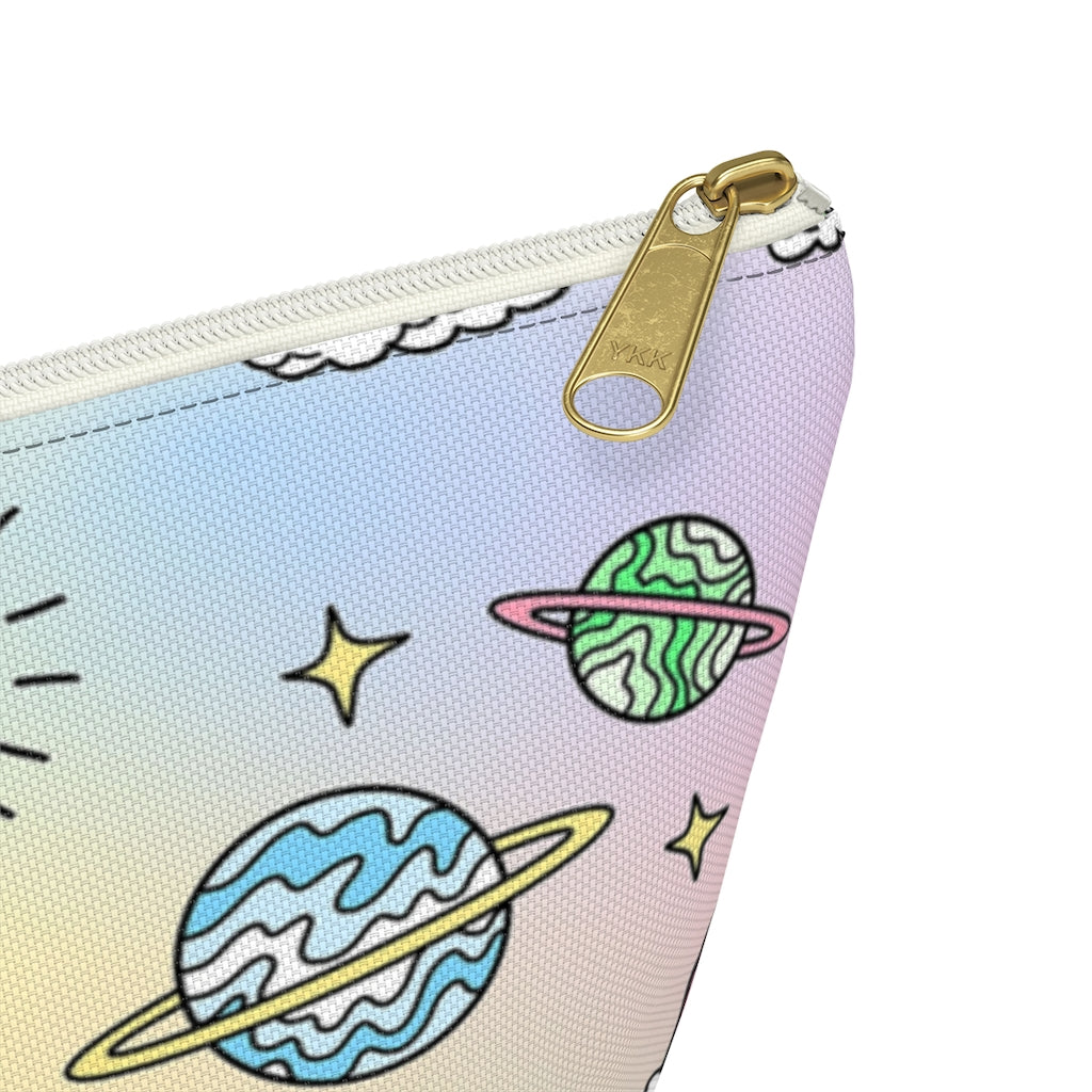 Pastel Rainbow Zipper Pouch