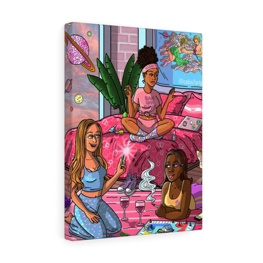 "Girls' Night" Canvas Print
