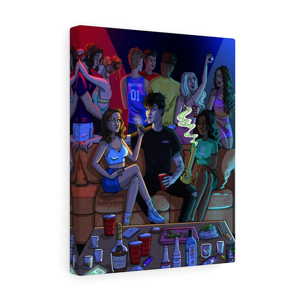 "House Party" Canvas Print