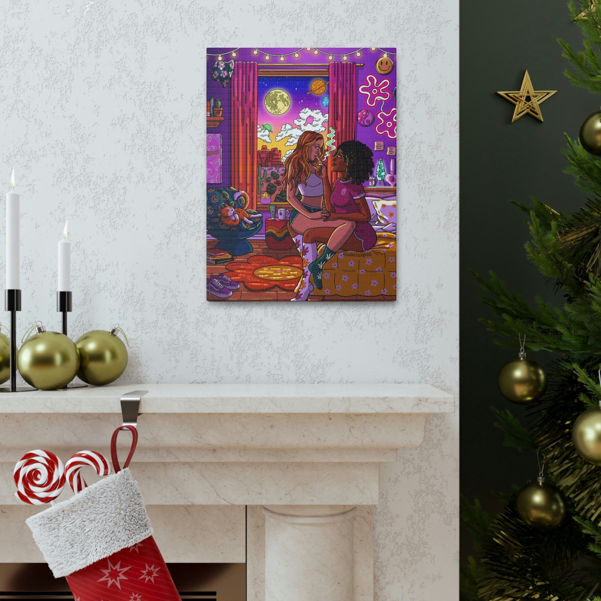 "Electric Feel" Canvas Print