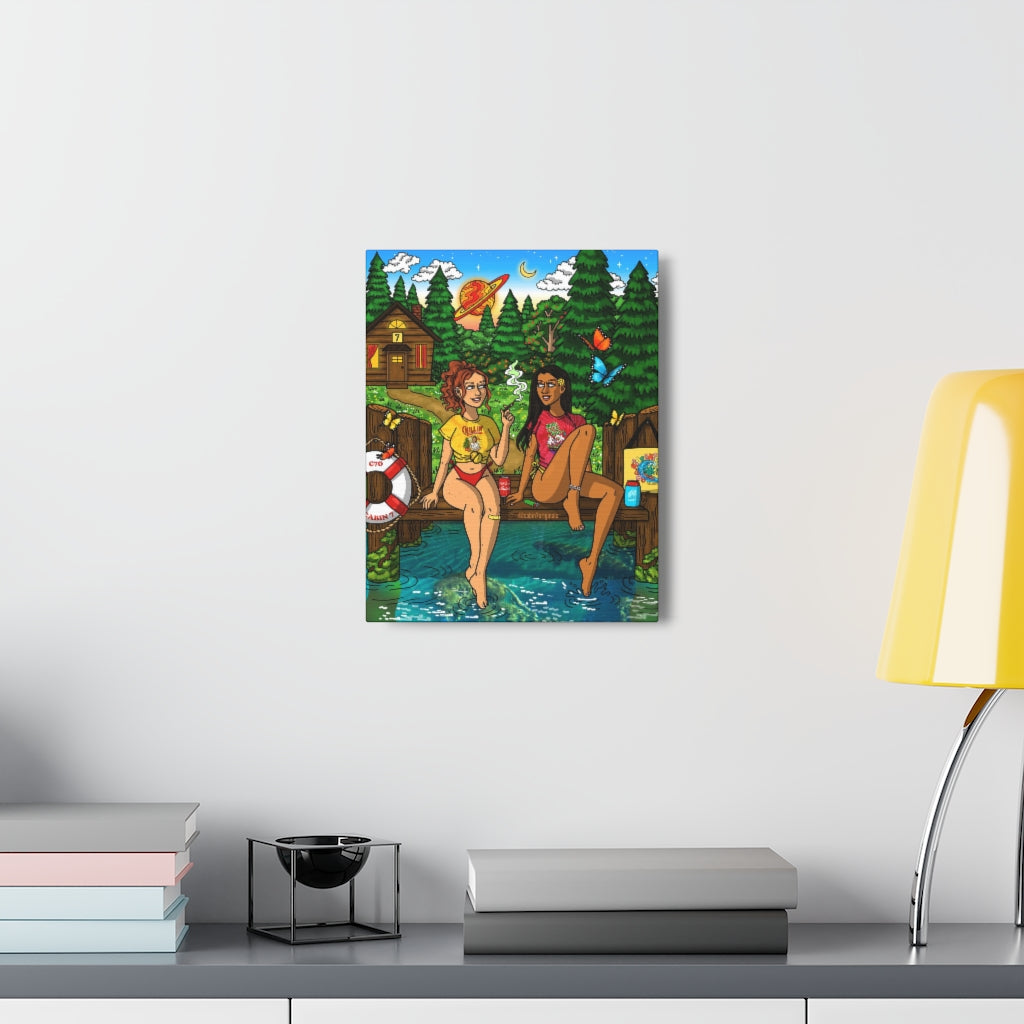 "July" Canvas Print