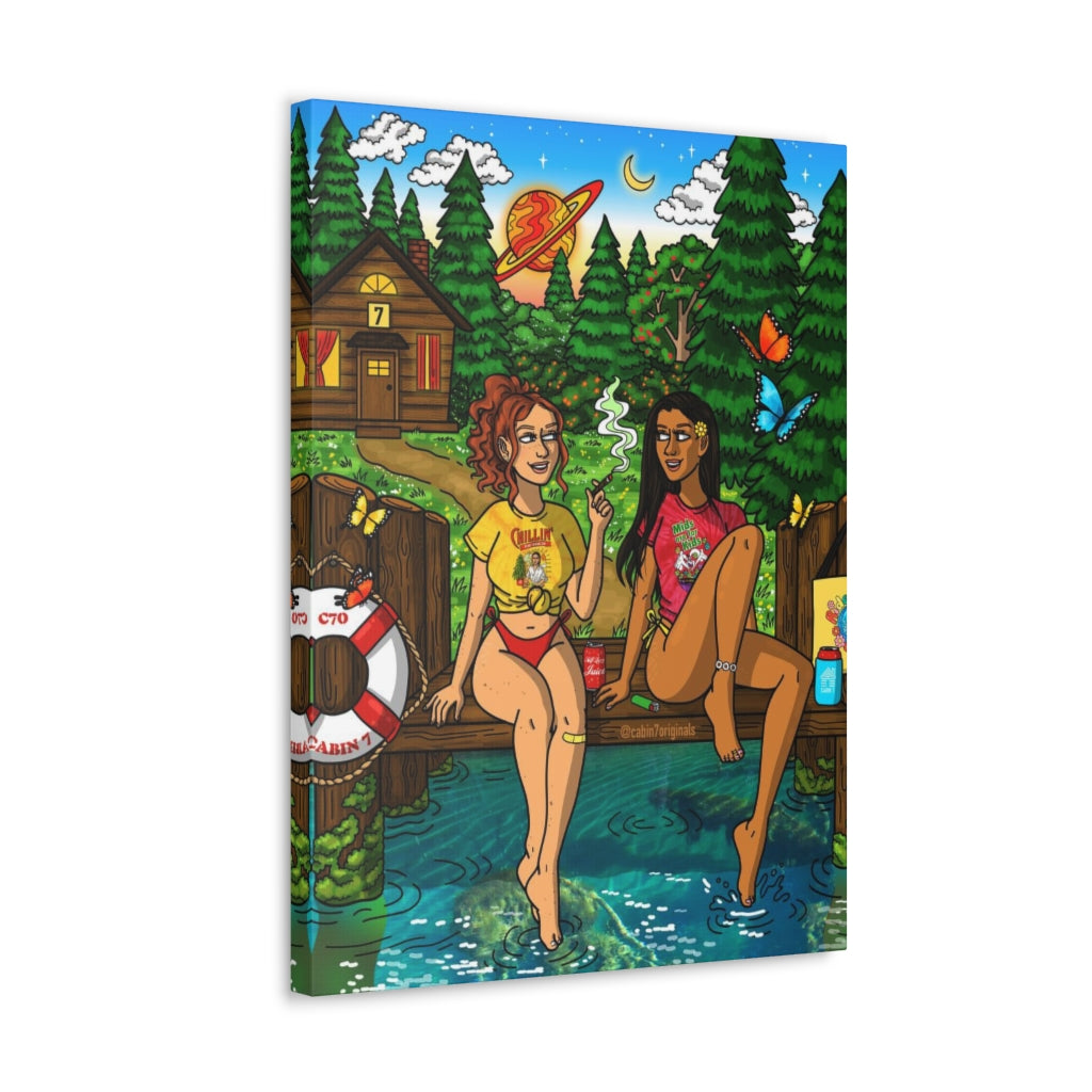 "July" Canvas Print
