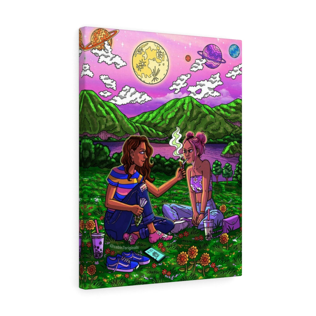 "Do You Wanna Get High?" Canvas Print