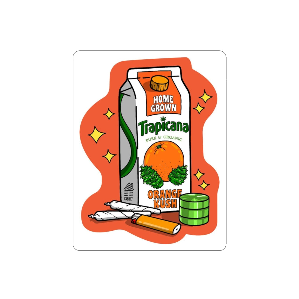 Orange Kush Sticker