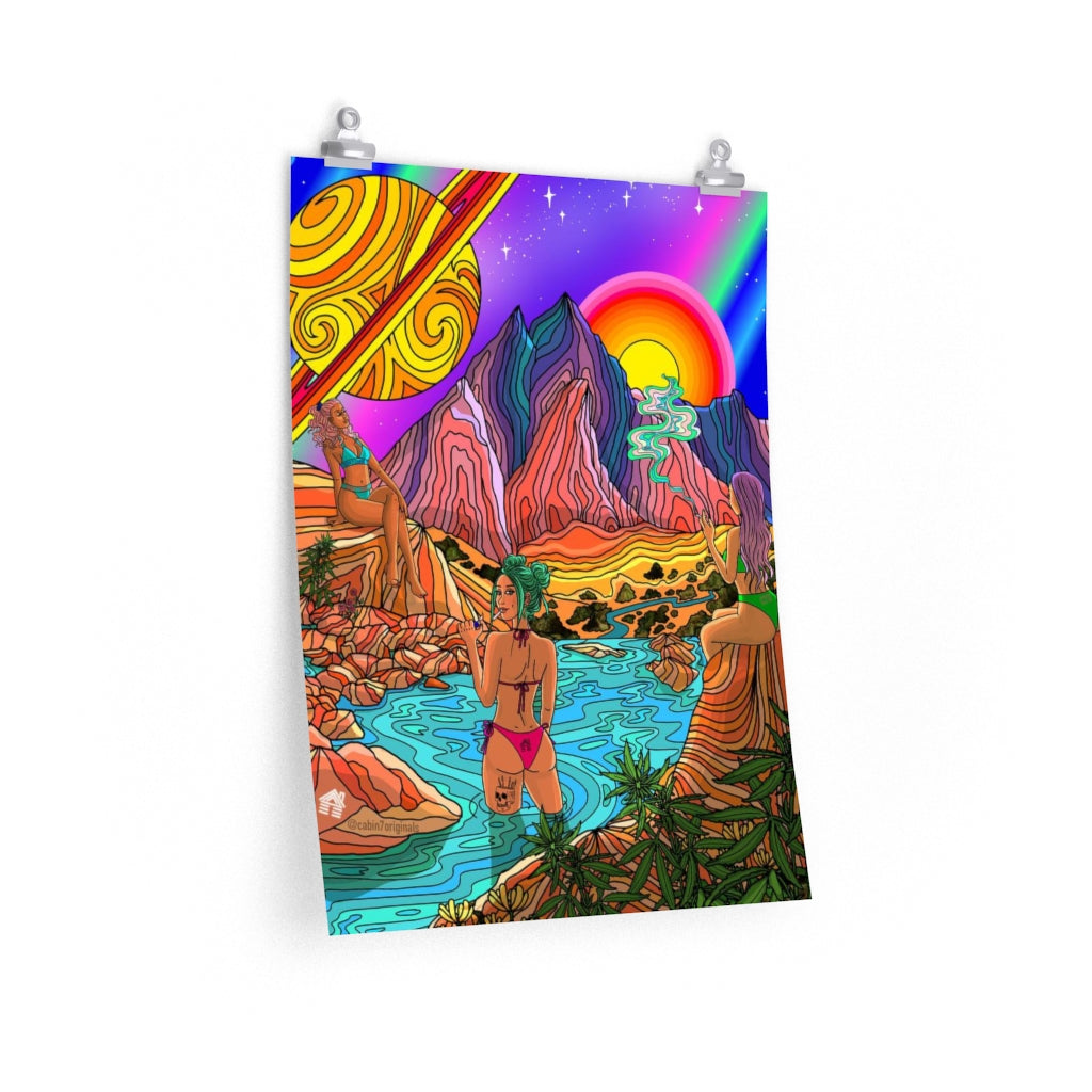 "Paradise Canyon" Poster Print