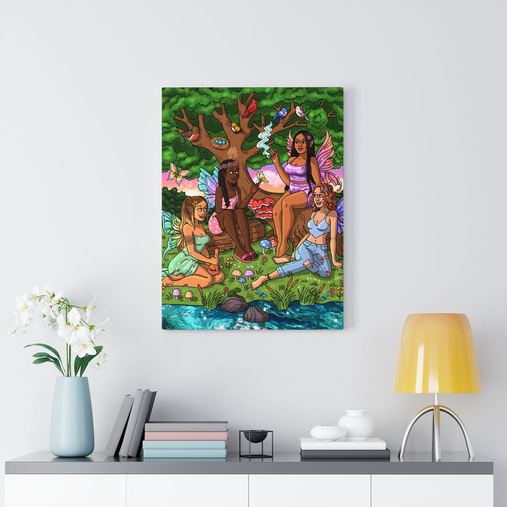 "Fae Folk" Canvas Print