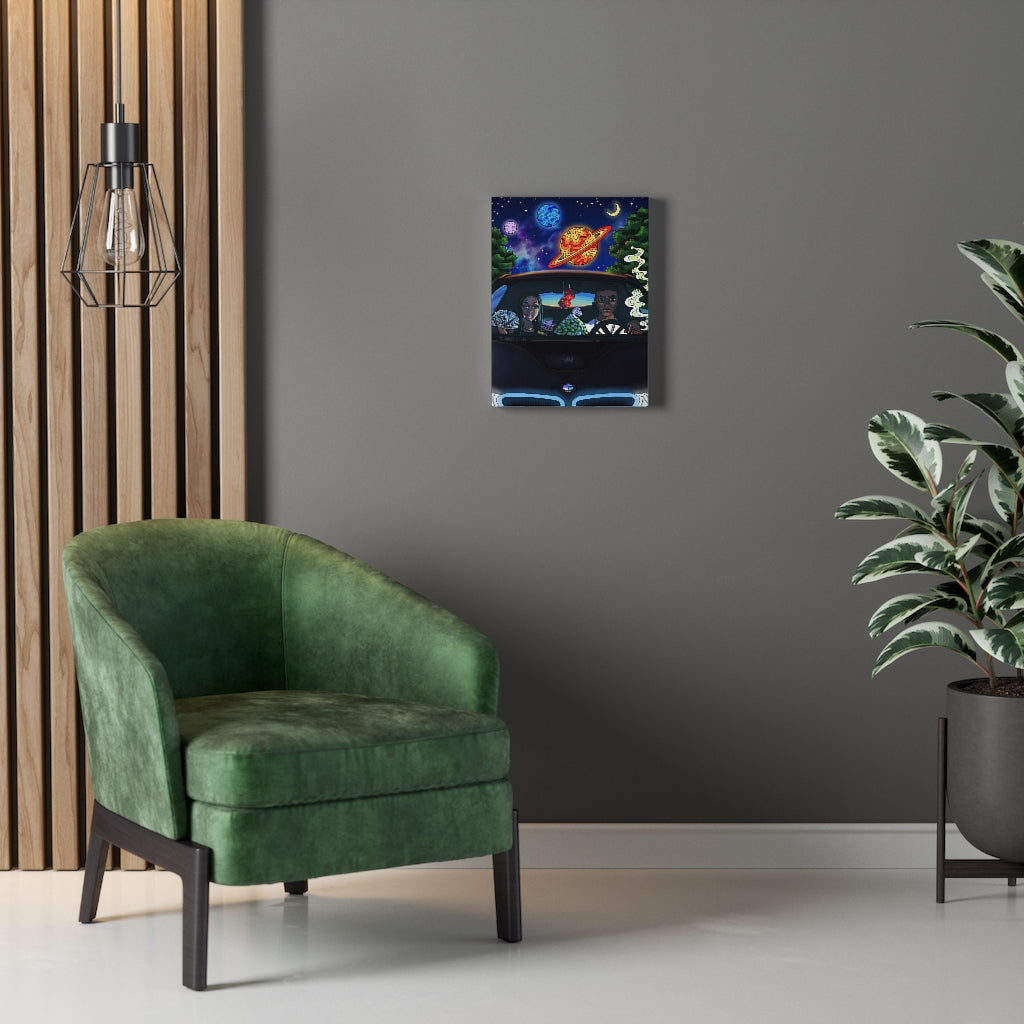 "Space Cruise" Canvas Print