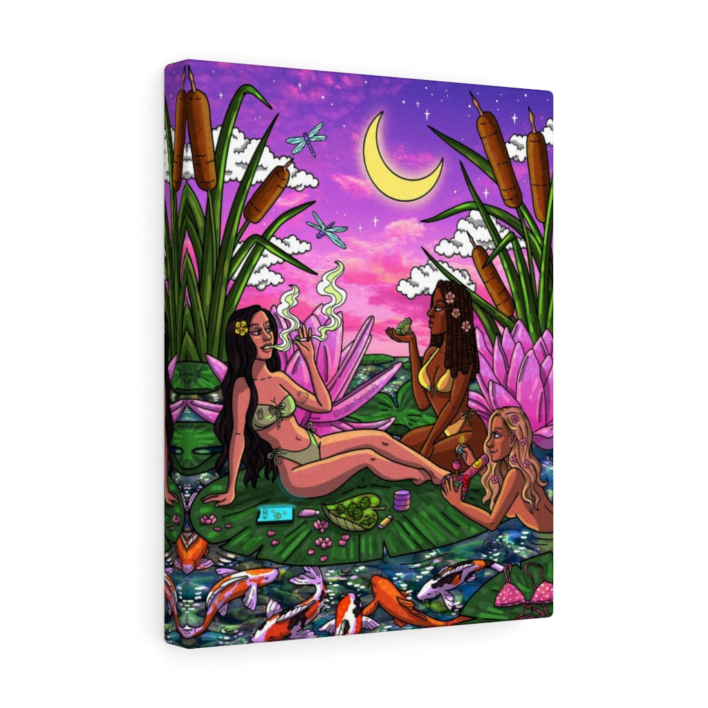 "Water Lilies" Canvas Print