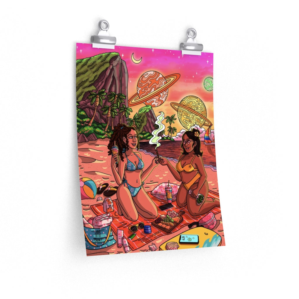 "Just Beachy" Poster Print