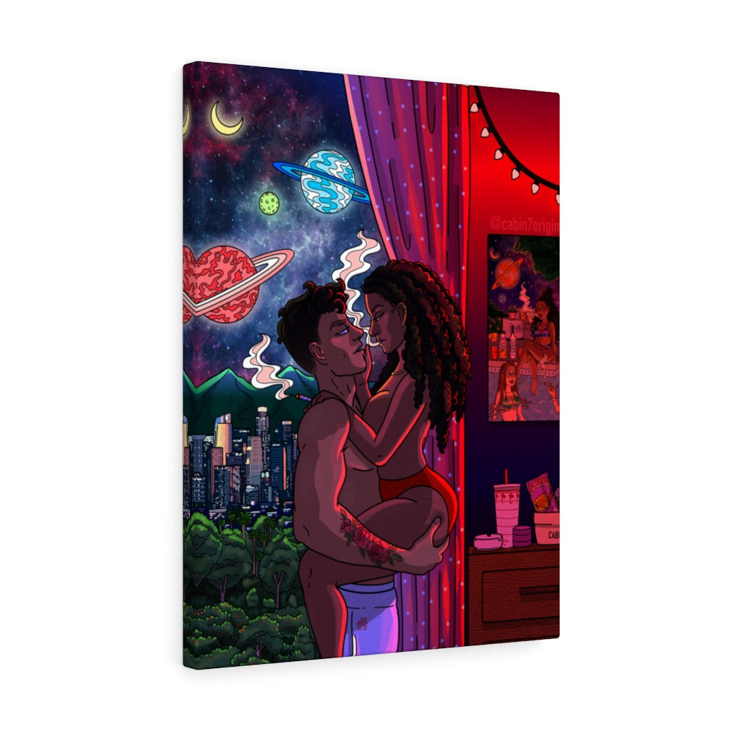 "Ladera Heights" Canvas Print