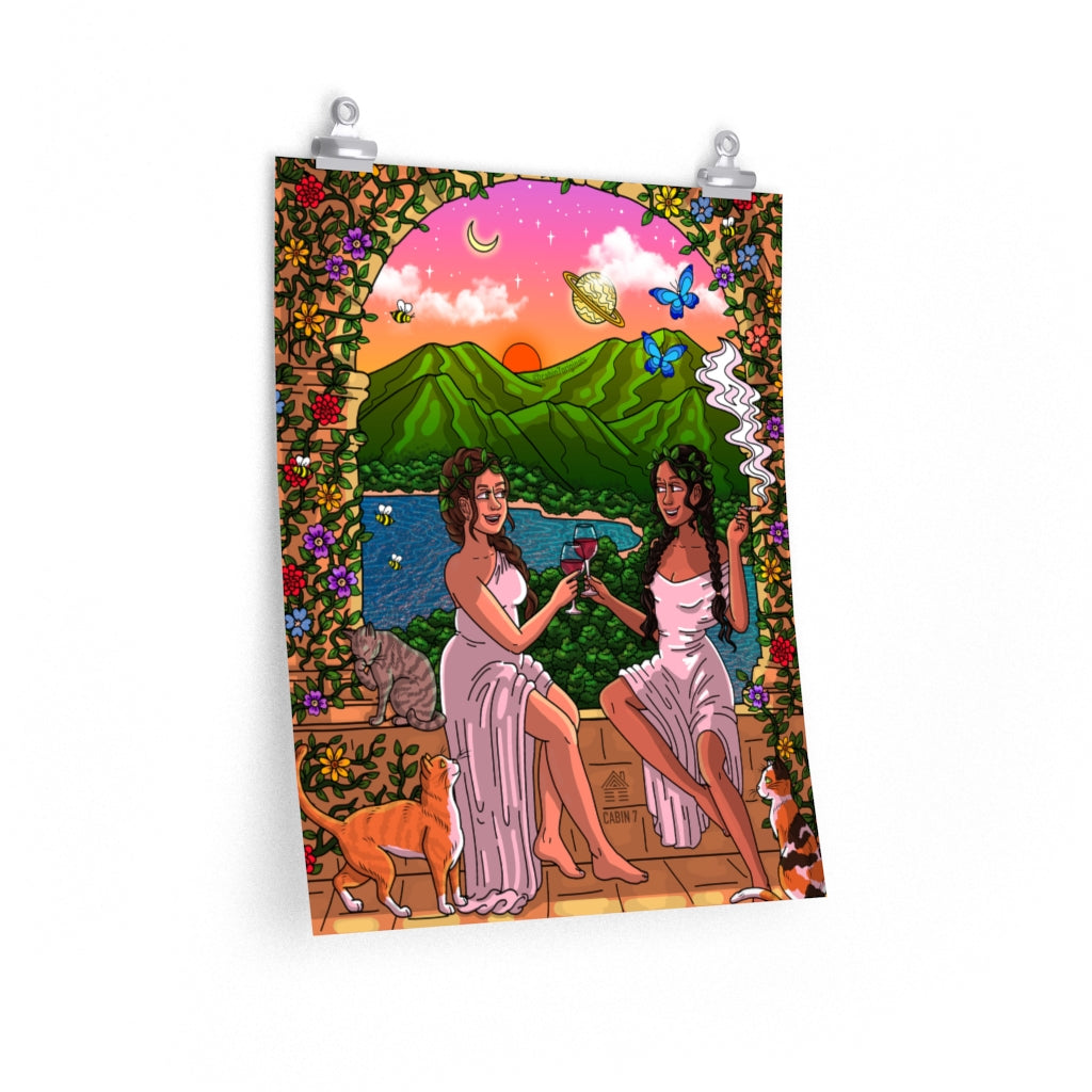 "Mediterranean" Poster Print