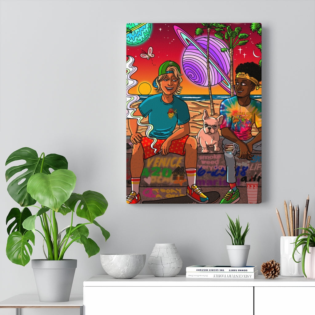 "Skater Boys" Canvas Print