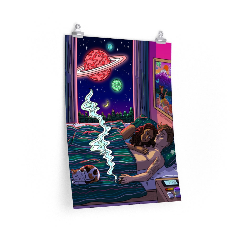 "Snuggle Season" Poster Print