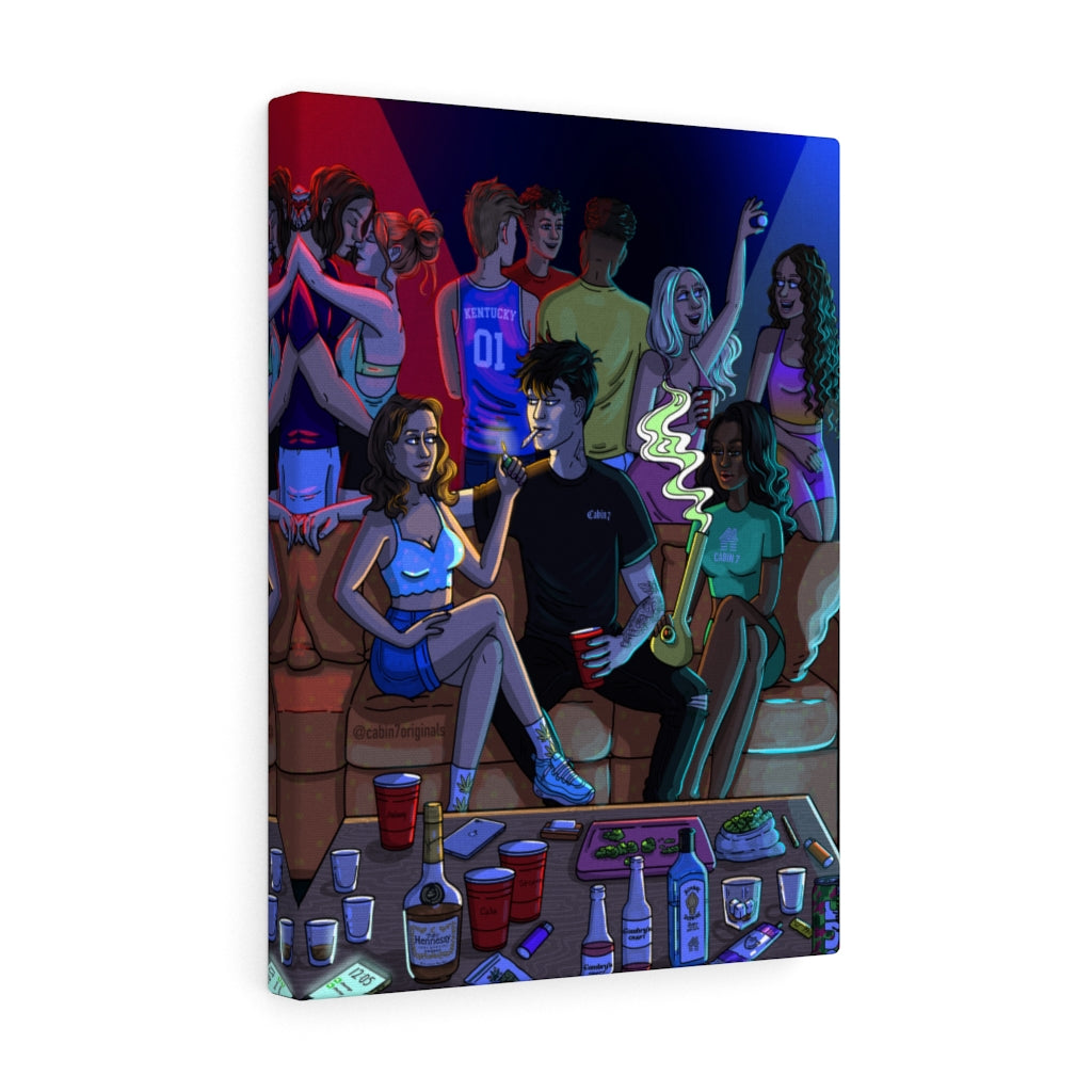 "House Party" Canvas Print
