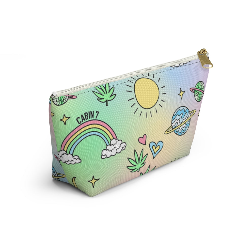 Pastel Rainbow Zipper Pouch