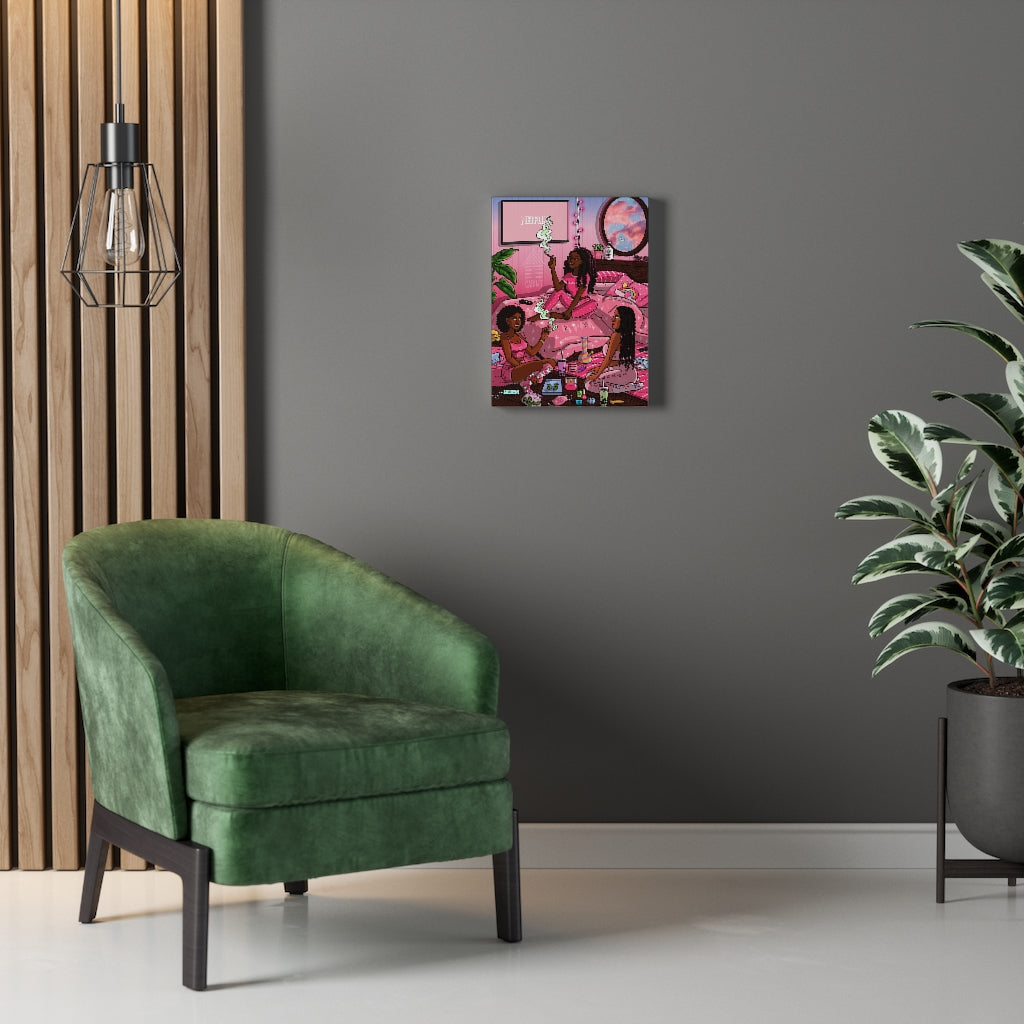 "Strawberry Candy" Canvas Print